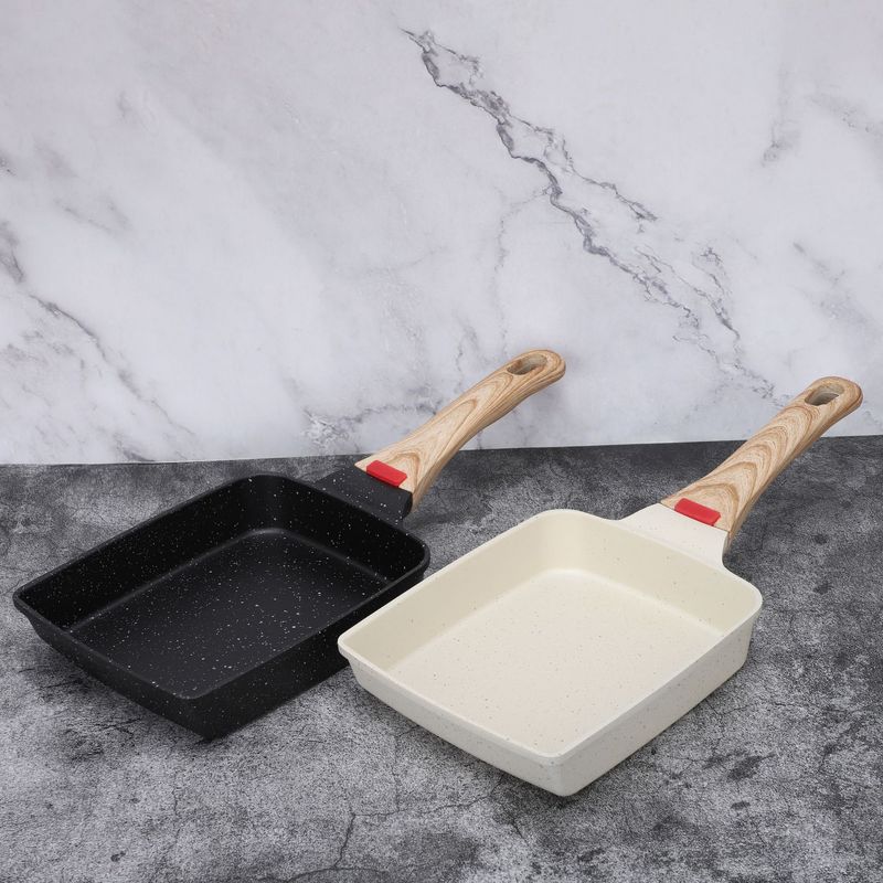 Tamagoyaki Square Pan For Japanese Egg Rolls & Steak Cooking_voghion.com