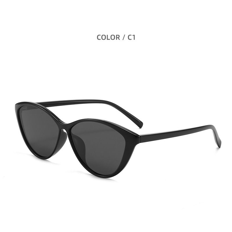 Mico Neue UV-Schutz Cat Eye Polarisierte Sonnenbrille Für Frauen High-end-Gefühl Gesicht Abnehmen_voghion.com