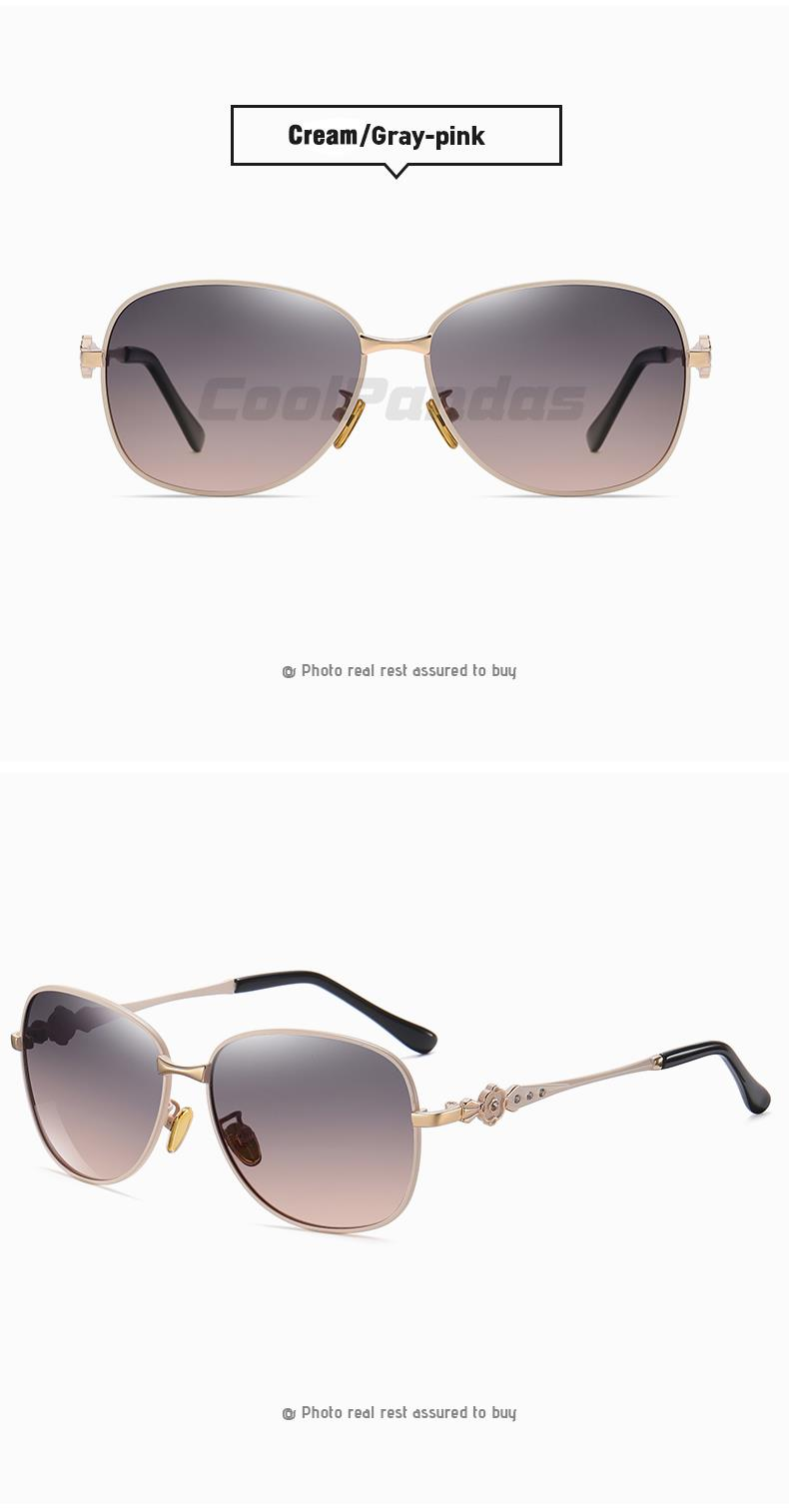 CoolPandas Elegant Sunglasses Women 2022 Polarized UV400 High Quality Ladies Sun Glasses Fashion Eyewear lunette de_voghion.com