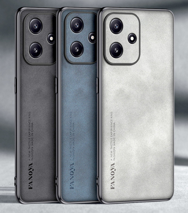 PU leather comfortable suede case For POCO M6 Pro F5 Pro X5 Pro F4 GT X4 GT M4 Pro X3 GT F3 M3 F2 Pro Soft Lens protect_voghion.com