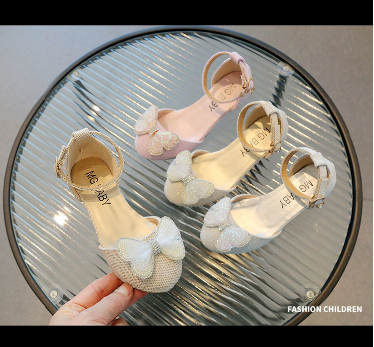 Mutter & Kinder Mode high heels für mädchen kinder flach mund der einzelnen schuhe für kleine mädchen schuhe glas schuhe für kinder_voghion.com