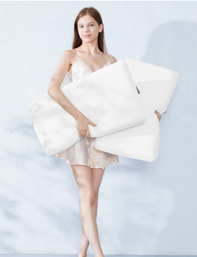 Memory Foam Pude Langsom Rebound Brødpude Nakkepude Memory Pude Ikke-sammenklappelig Søvn_voghion.com