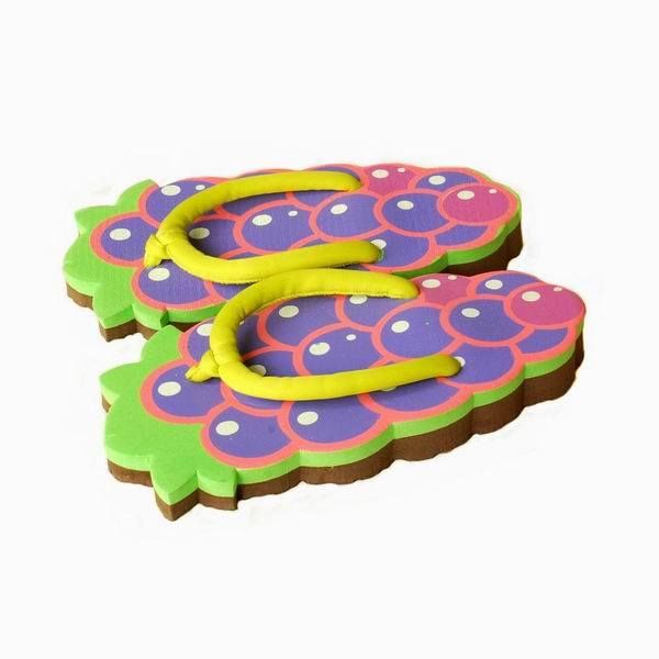Delicious Grape Womens Flip Flops_voghion.com