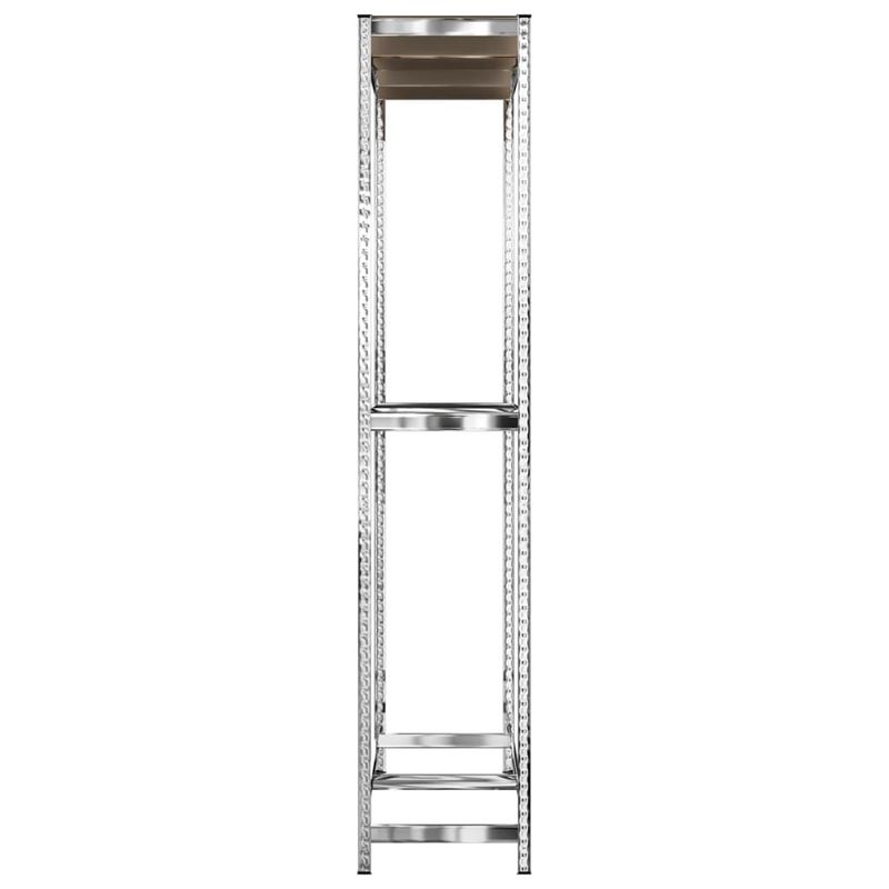 2-Layer Tire Rack Silver 43.3"x15.7"x70.9" Steel_voghion.com