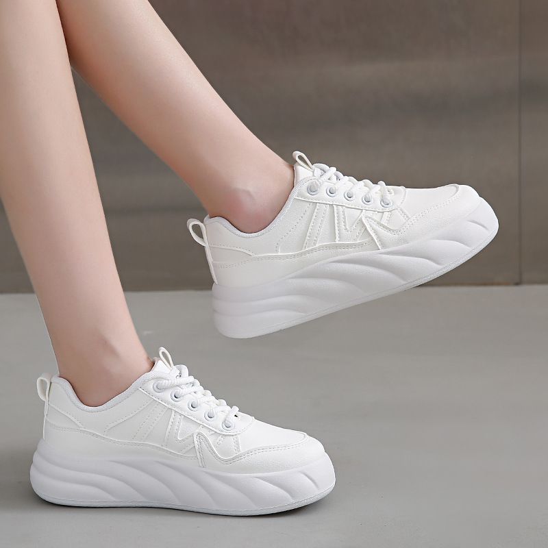 Scarpette bianche per bambini, studenti, tempo libero, sportive, versatili, da strada_voghion.com