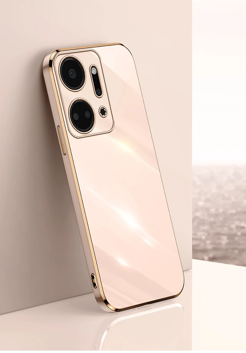 For Honor X7a Case Square Plating TPU Soft Back Cover Honer X6a X7b X8b 4G X9b 5G HonorX7a Camera Protection Coque Phone_voghion.com