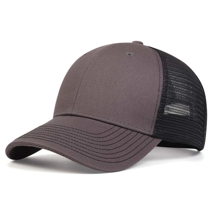 Unisex 8 Lines On Brim Of The Baseball Net Caps Spring and Summer Outdoor Adjustable Casual Hats Sunscreen Hat_voghion.com