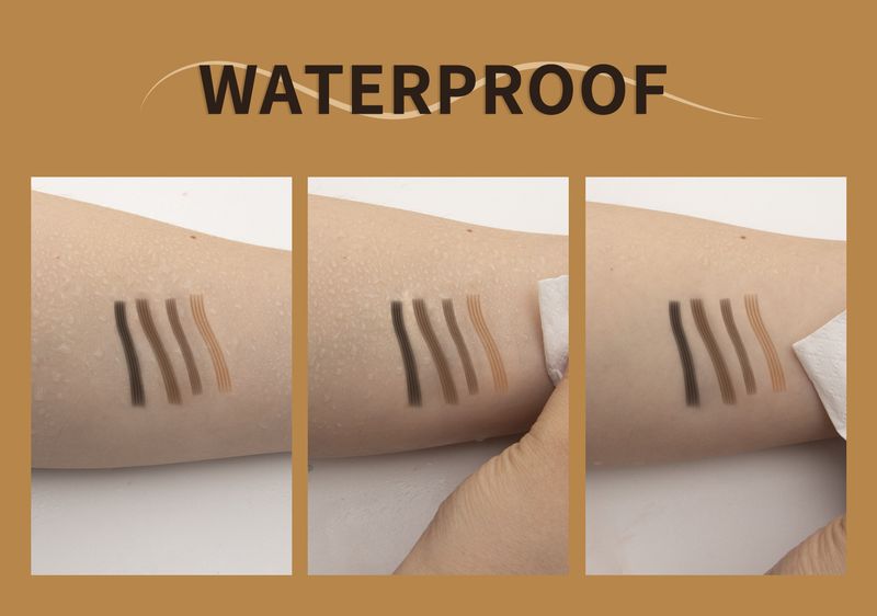 Matita per sopracciglia liquida a quattro punte Hellokiss a doppia testa + eyeliner Matita per sopracciglia impermeabile ad asciugatura rapida nuovo prodotto_voghion.com