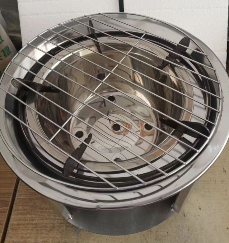 Legna da ardere Autoguidata Picnic Riscaldamento a legna Attrezzatura da campeggio Cucina all'aperto Viaggio Stufa portatile semplice_voghion.com