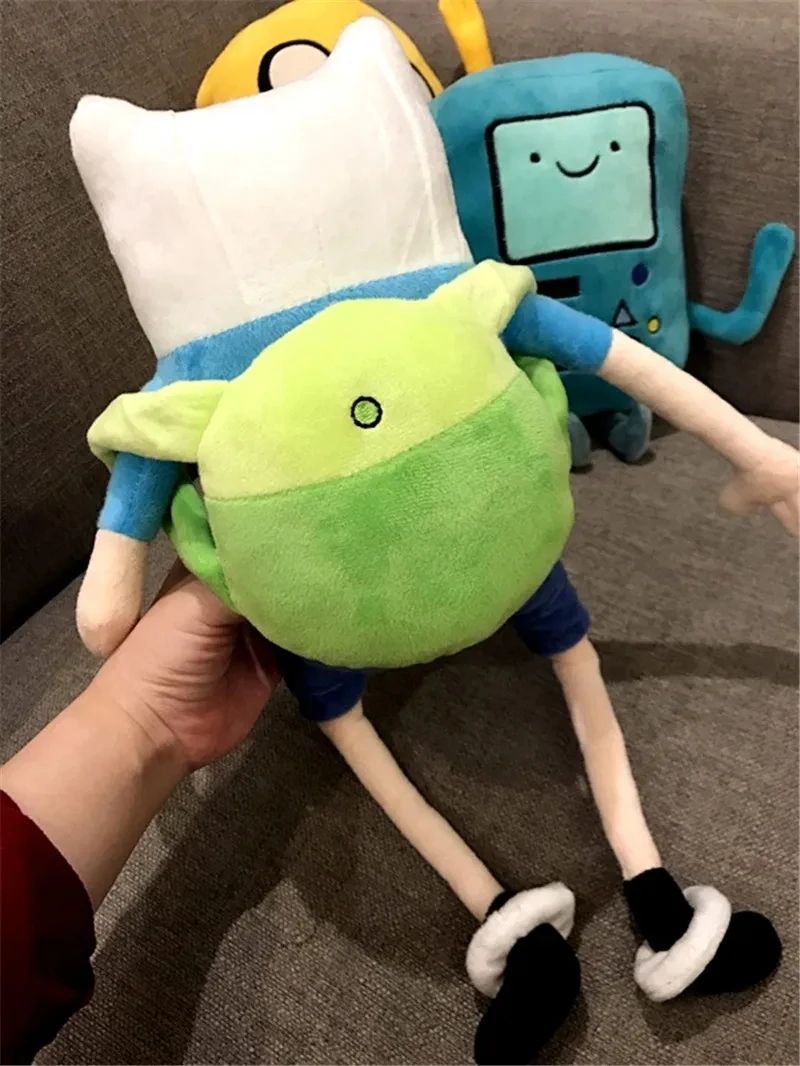 28–42 cm Piedzīvojumu laika plīša rotaļlietas Finn Jake pingvīnu lelles mīksti pildīti dzīvnieki bērniem dzimšanas dienas dāvanas ballīšu dekorēšanai_voghion.com