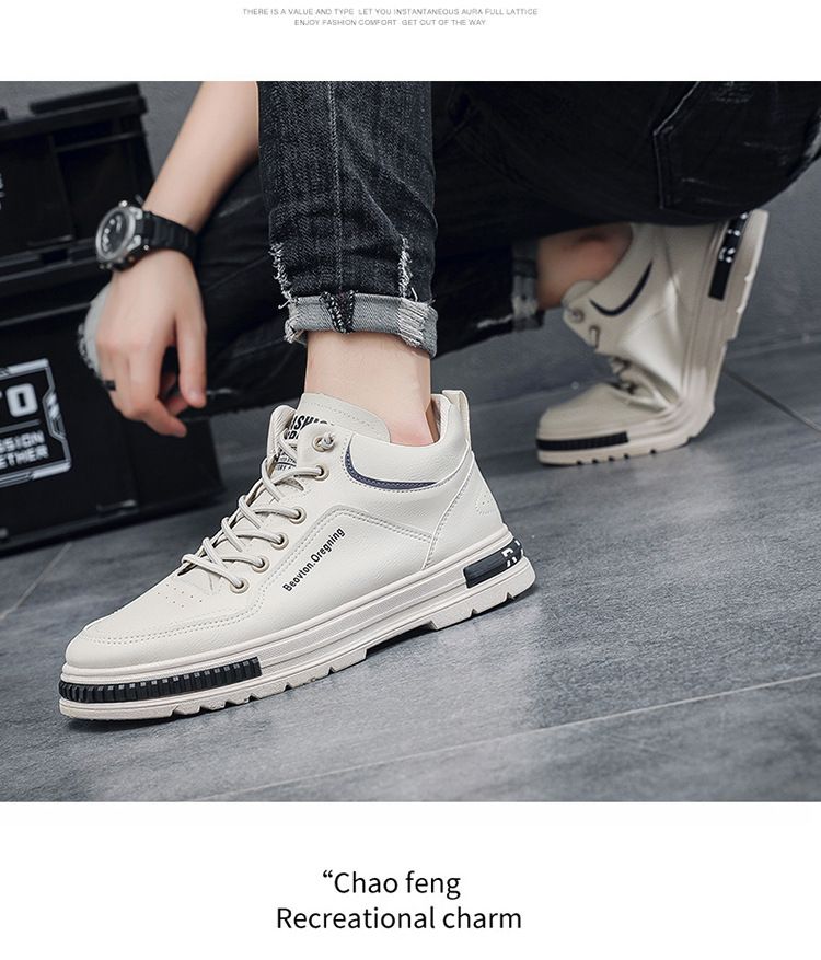 Herbstliche High-Top-Martin-Stiefel, erhöhte Sportschuhe aus lässigem Leder für Herren, wasserdichte Arbeitskleidungsschuhe_voghion.com