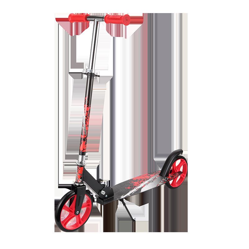 Nuevo scooter portátil plegable para viajes diarios al trabajo y al trabajo, coche de límite, coche de acrobacias con pedales para niños_voghion.com