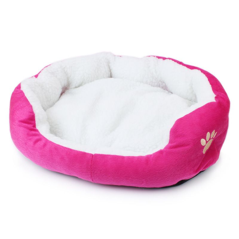 P Tapete Quente de Lã de Cordeiro Pequeno para Cães e Animais de Estimação_voghion.com