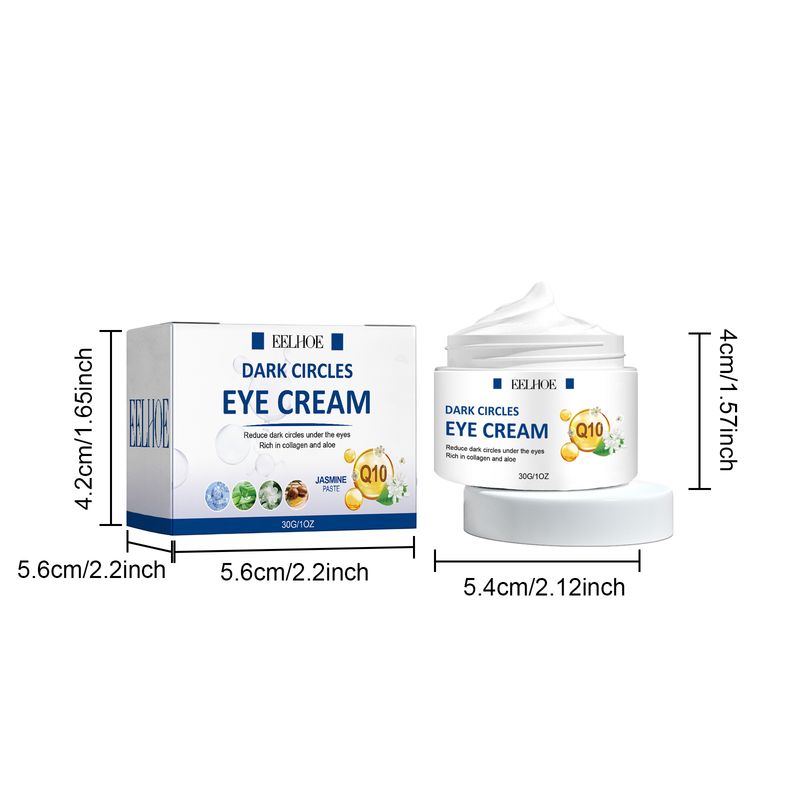 EELHOE Collagen Eye Cream Improves Eye Bags, Dark Circles, Tears, Thin Lines, Firming And Moisturizing Eye Cream_voghion.com