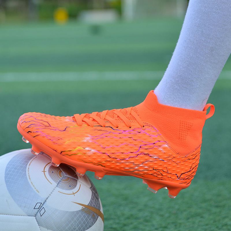 Jauni vīriešu futbola apavi, futbola zābaki, zēni, meitenes, studenti, treniņi, neslīdošas kniedes, pretslīdes, nodilumizturīgi, ērti_voghion.com