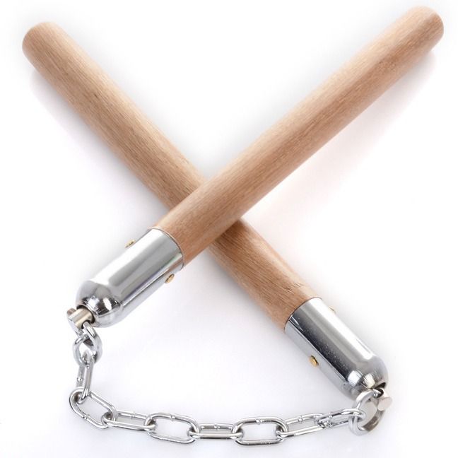 Legno colorato per pratica, esibizione e autodifesa, Sti speciale, sezione doppia in legno massello naturale realistico_voghion.com