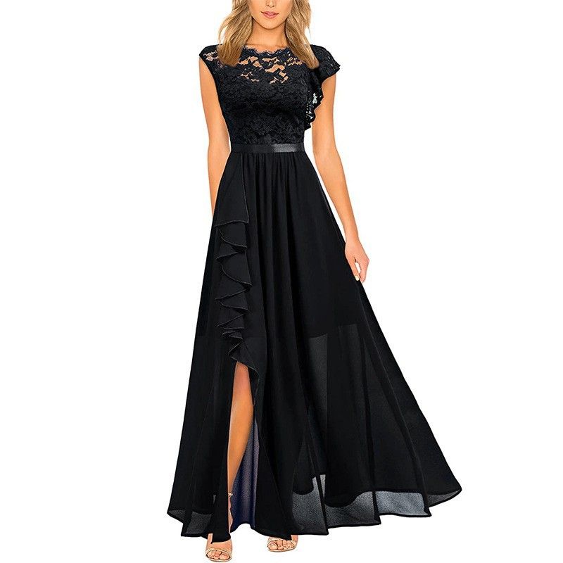 Pelle bianca regolare più a righe spalla corta midi maxi primavera estate fine cerniera cravatta solido comodo sinonimi_voghion.com
