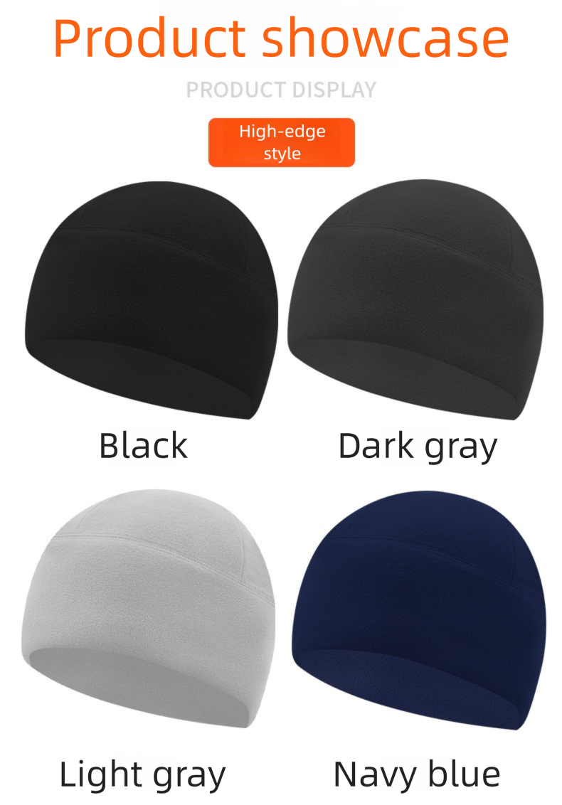 Forro polar grueso y cálido para casco pequeño de motocicleta, ideal para otoño e invierno. Protección para las orejas. Ideal para actividades al aire libre._voghion.com