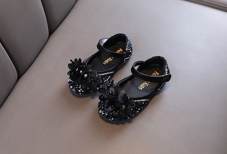 Neu Dame Baby Mädchen Mädchen Prinzessin Diamant Einzelnen Schuh Schuhe Dance_voghion.com
