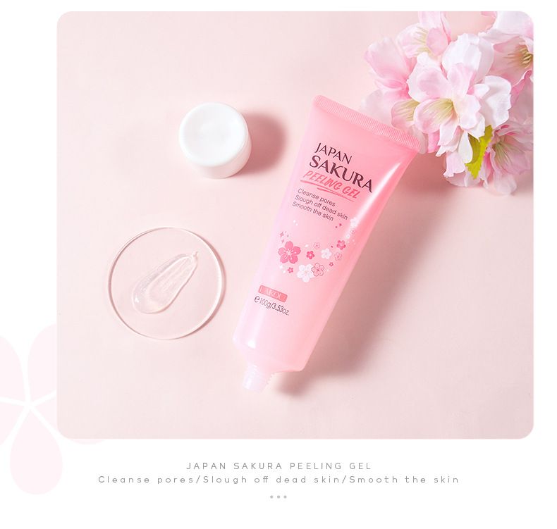 Facial Scrubs & Polishes Cherry Keratin 100g Clean Pores Moisturizing_voghion.com