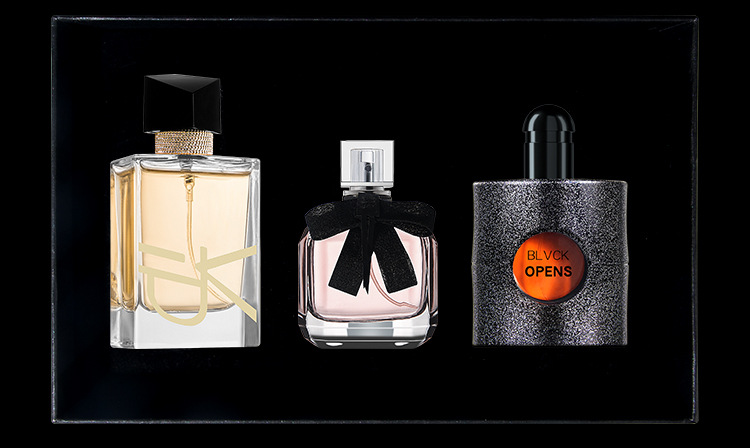 2024 Nuevo Perfume Small City Yixiang Marca Perfume de Mujer Caja de Regalo Set Gratis Fiesta Reverse Paris Perfume Caja de Regalo Set de Tres Piezas_voghion.com