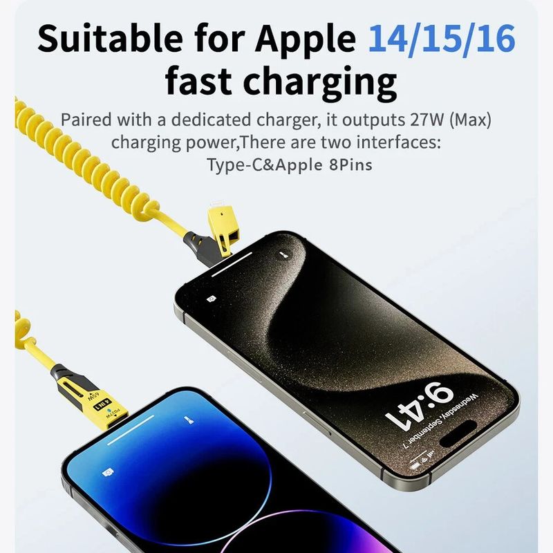 4 in 1 Multifunktions-Handy-Daten-Schnellkabel-Ladegerät iPhone Samsung-Kabel_voghion.com