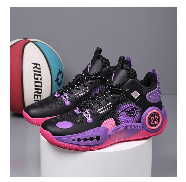 Scarpe da basket James taglia 23 impermeabili, resistenti all'usura, pratiche, alla moda, per bambini e ragazzi, con suola antiscivolo._voghion.com