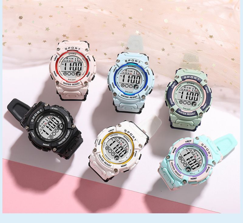 Uus laste elektrooniline õpilaste elektrooniline käekell veekindel sportlik multifunktsionaalne käekell kooliteed alustavatele poistele ja tüdrukutele uus varustus _voghion.com