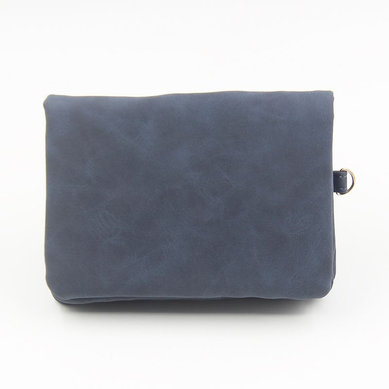 New Women's Zipper Niche Mini Foldable Handheld Coin Purse Wallet_voghion.com