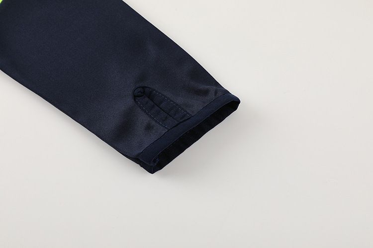 Herbst Winter Half-Zip Jacke Langarm Kinder Trainingsanzug Jungen Fußball Uniform Sportswear Performance Outfit_voghion.com