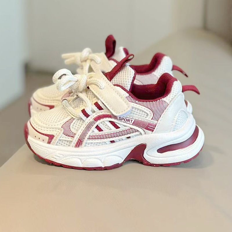 2025 Spring And Autumn New Children's Sports Boys' Breathable Mesh Girls' Baby Shoes, Dad's Shoes_voghion.com