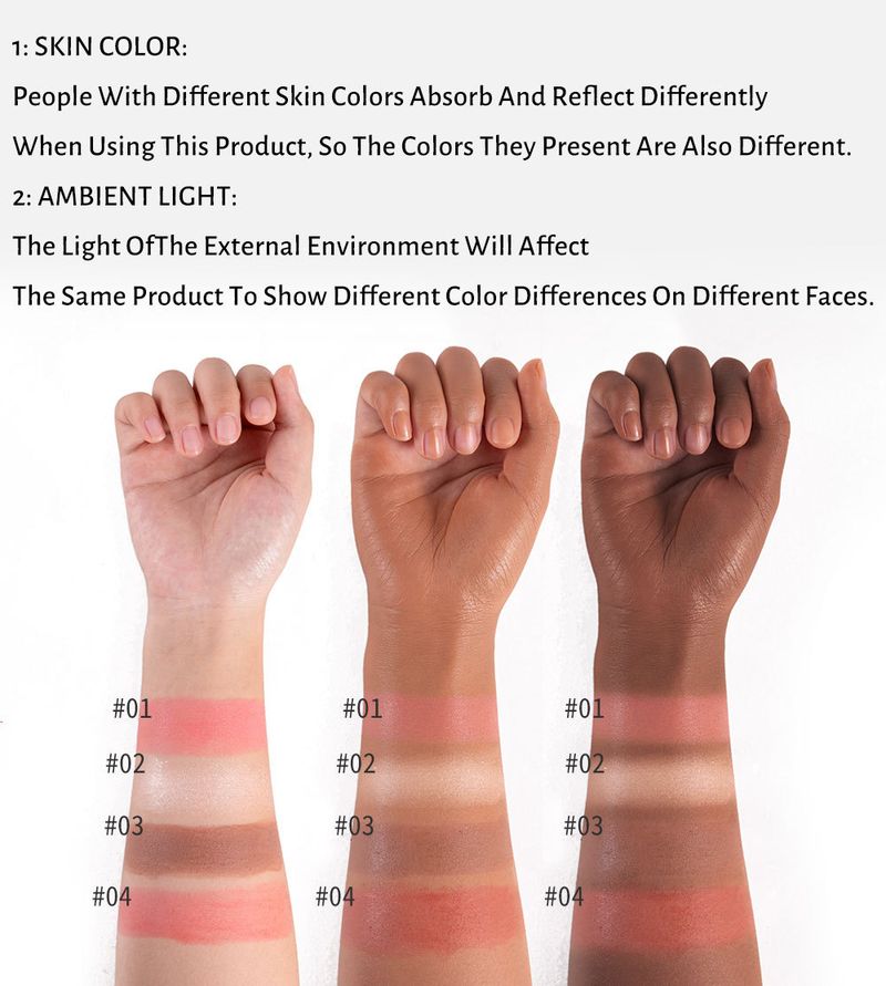 Maquillaje Natural Matte Jelly Q Elastic Blush Stick Iluminador Facial Repair Stick Larga Duración Resistente al Agua_voghion.com