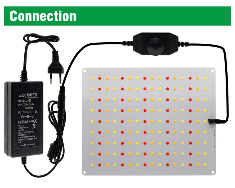 Ledgrowlight Quantum Board Planzewuesstumslampe Dimmbar Vollspektrum Planzefëllliicht Indoor Treibhausplanzung_voghion.com