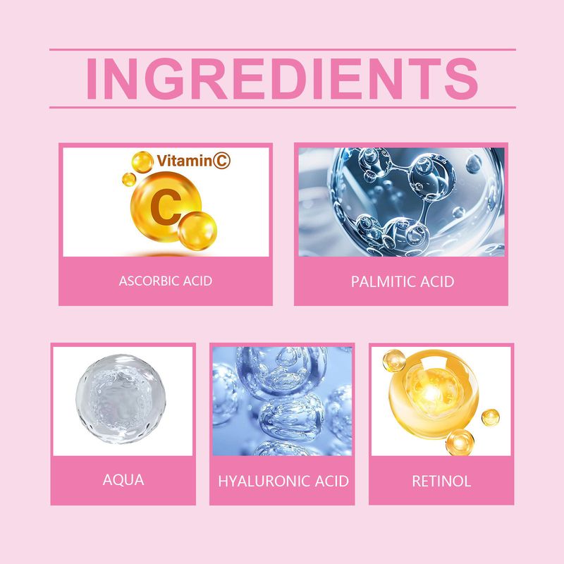 Sérum facial hidratante delicado com retinol e vitamina C._voghion.com