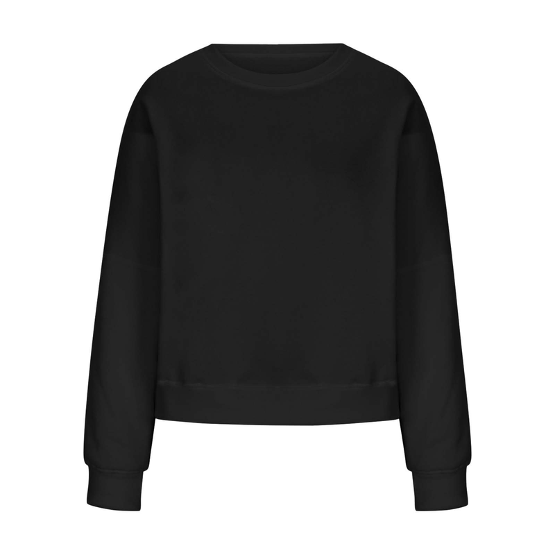 Weihnachten frauen kleidung Herbst und Winter Neue Stil Samt Heißer Verkauf Weihnachten Personalisierte Druck Mode Lose Sweatshirt Dropshipping_voghion.com