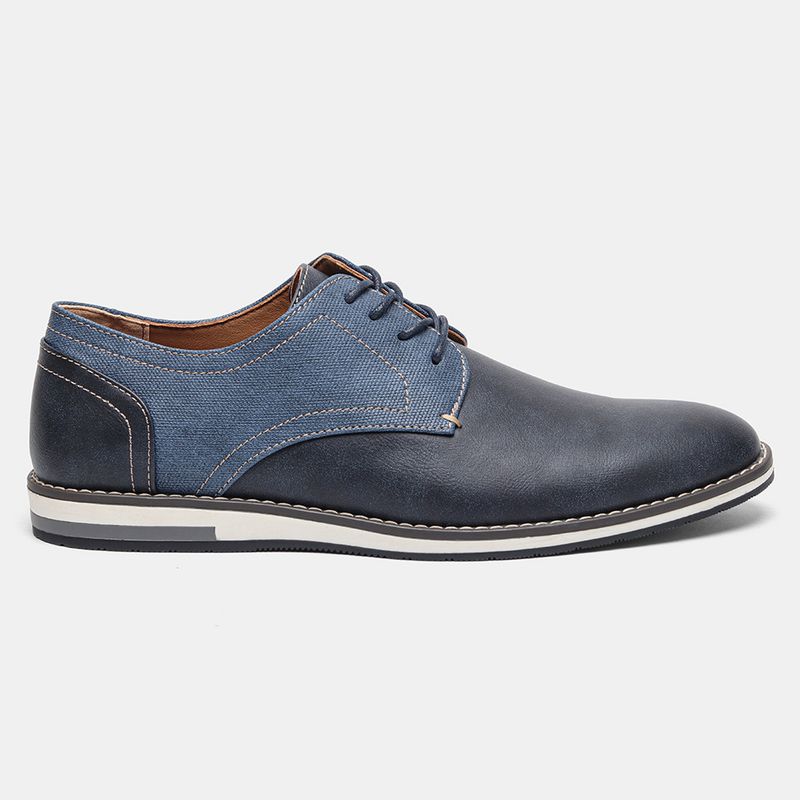 Herrenschuhe Große Herren Freizeitschuhe Modische leichte Herrenschuhe Farblich passende atmungsaktive Herren Lederschuhe_voghion.com