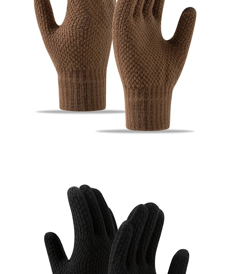 New Best-selling With Added Veet And Thickened, Versatile For Cold Resistance, Sports Cycling, Winter Warmth, Knitted_voghion.com