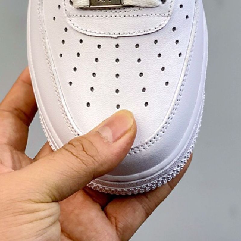 Nuove scarpe sportive casual da uomo e da donna Air New No.1 Low Cut originali, di marca Pure White, con marchio Co._voghion.com