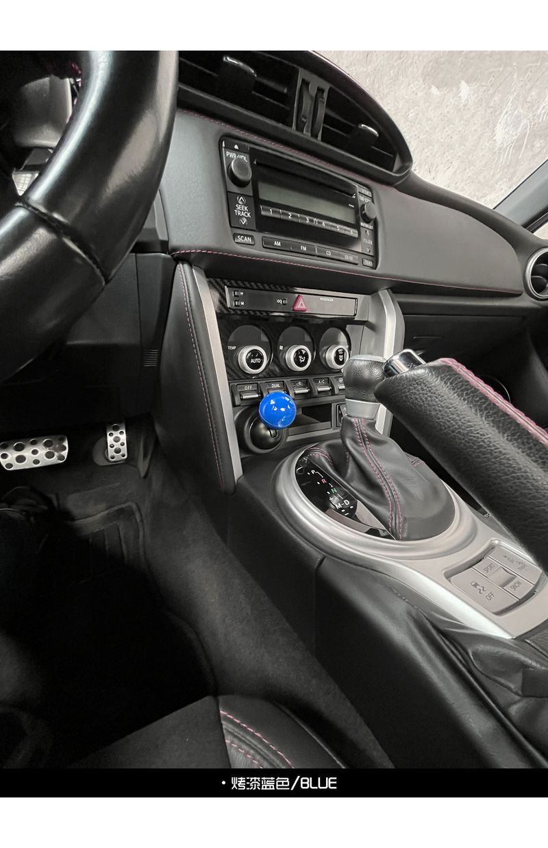 【】Liquid Cat X BOODHADA Full Metal Ball Lever Car One-Key Start Button Rocker Cover_voghion.com