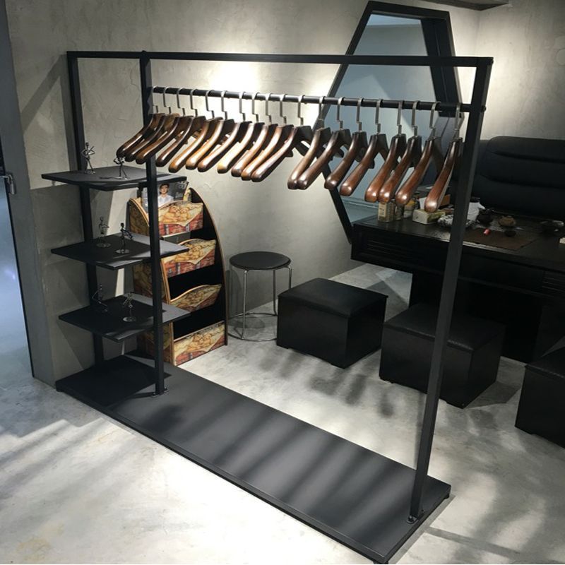 Perchero de pie con nuevo estilo, de hierro forjado, creativo, para sala de estar, dormitorio, simple, para ropa_voghion.com