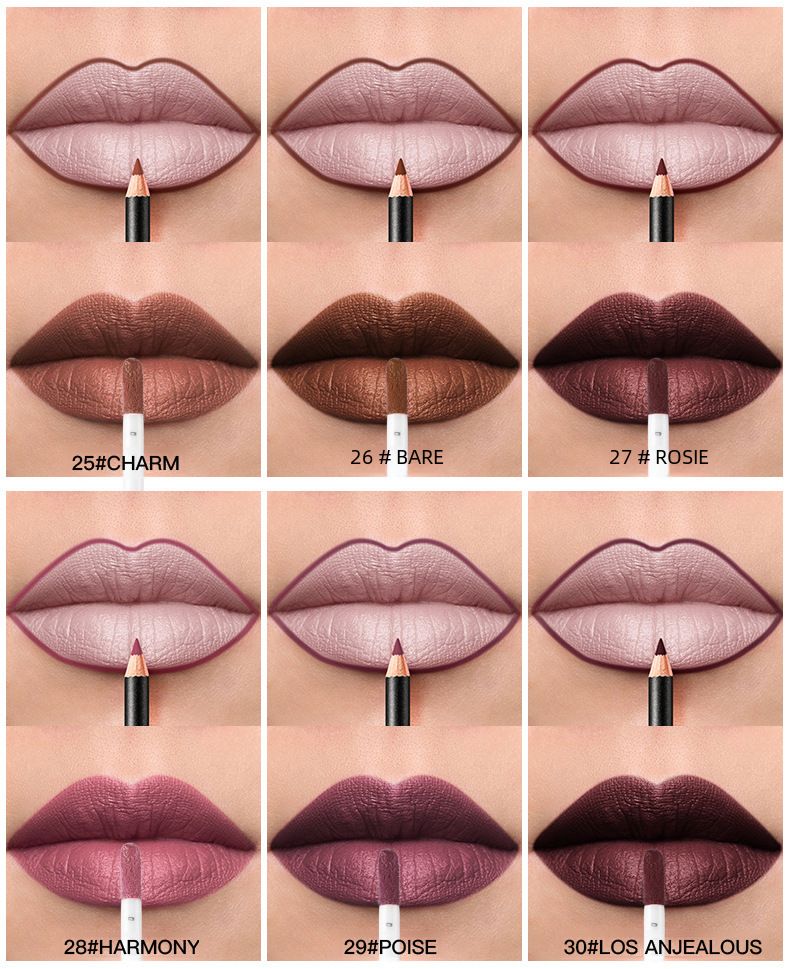 Matter flüssiger Lippenstift von Pudaier, samtige Textur, lang anhaltende Lippentönung für jeden Hauttyp, in mehreren Farben_voghion.com