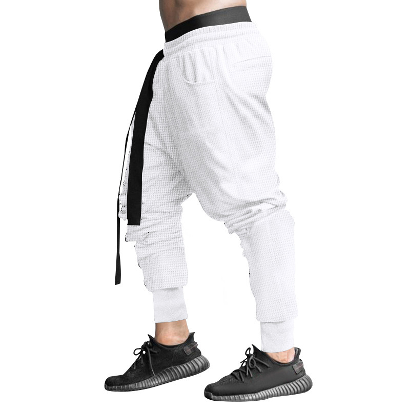 2024 neue Frühling Sommer männer Casual Hip Hop Einfarbig Jugend Lose Baggy Jogger Lange Hosen_voghion.com
