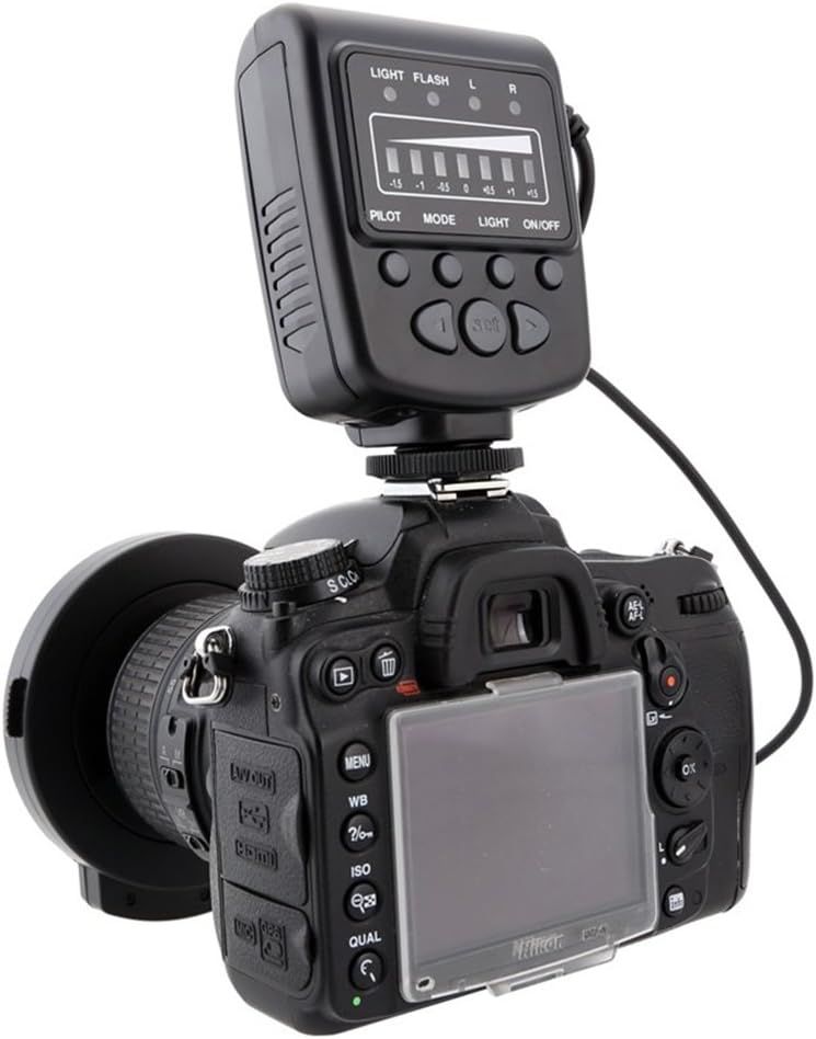 Meike -FC100 LED Ro Ring Flash Light Manual Universal Works For Canon Nikon Olympus_voghion.com