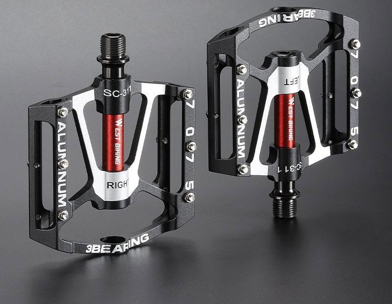 Xiqizhe Bicycle 3 Bearing Aluminum Alloy Main Body Ultra-light Anti-slip Mountain Bike Pedal_voghion.com