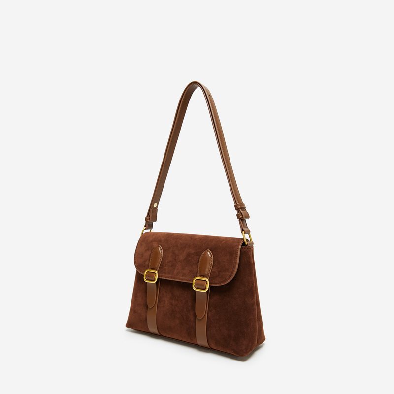 Women's 2024 new Korean version niche design frosted single shoulder diagonal cross messenger with large capacity_voghion.com