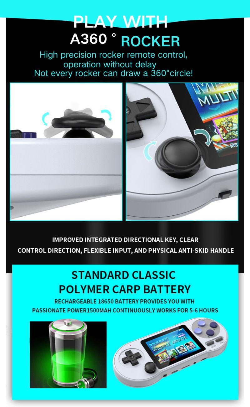 Nova SF2000 klasična nostalgična arkadna joystick ručna igraća konzola bežično udvostručuje TV izlaz_voghion.com