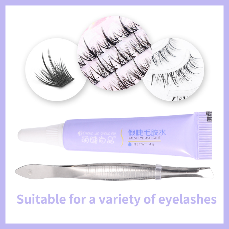 Lijm Waterdichte Wimper Sneldrogende Lijm Valse Lash Lijm Clear Make Nep Wimpers Verlenging Lijmen wit es s_voghion.com