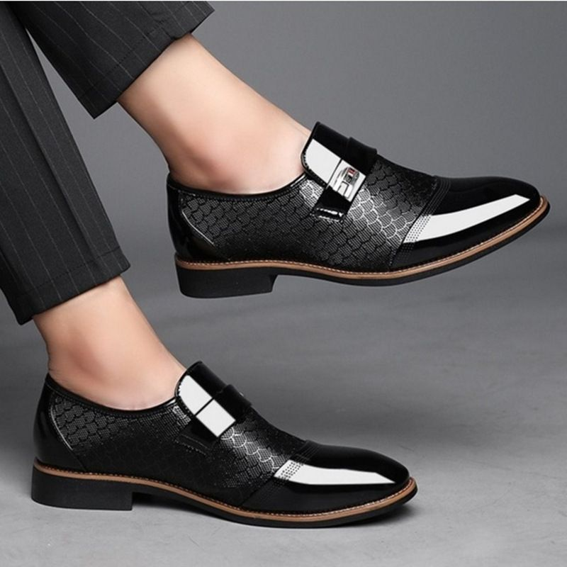 Chaussures de soirée en daim Derby formelles pour femmes, imperméables en cuir_voghion.com