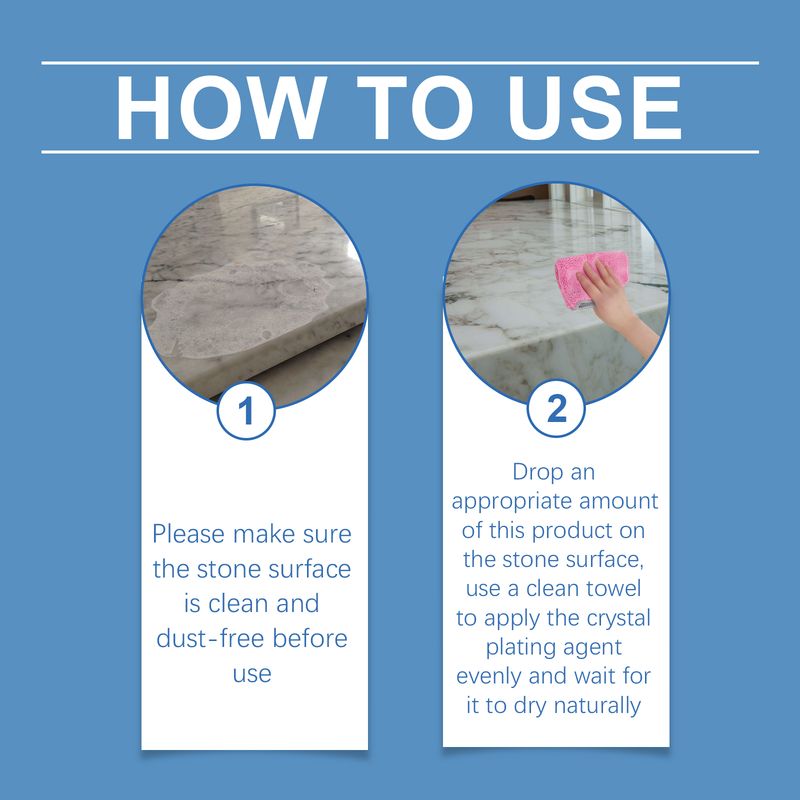 Jaysuing Stone Plating Agent, Indoor Tile Repair Scratches Brightening Crystal Marble Maintenance Plating Agent_voghion.com