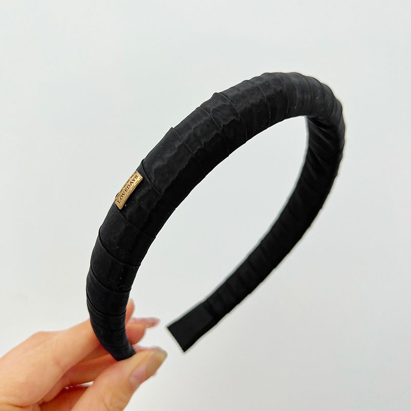 Unisex Sponge galvas saite Sieviešu galvas saite ar augstu galvas saiti vienkrāsaini ietīšanas matu aksesuāri matu caurumu mazgāšanas matu saišķis_voghion.com